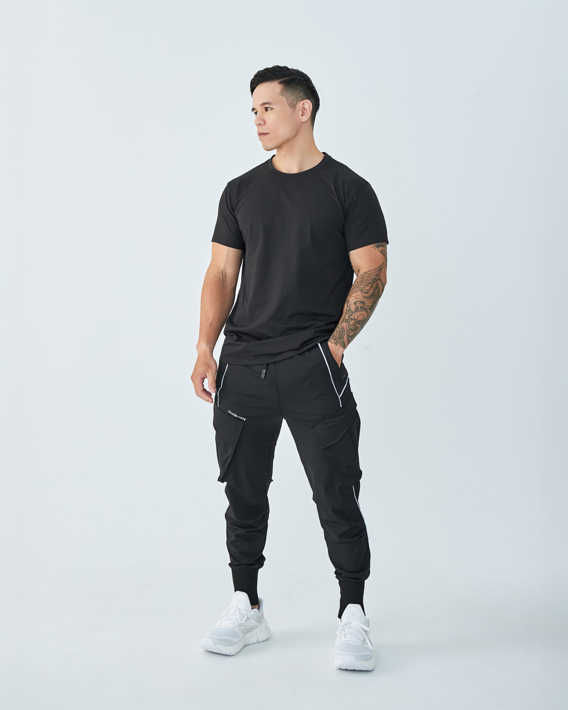 Flex™ 仿棉素色短袖