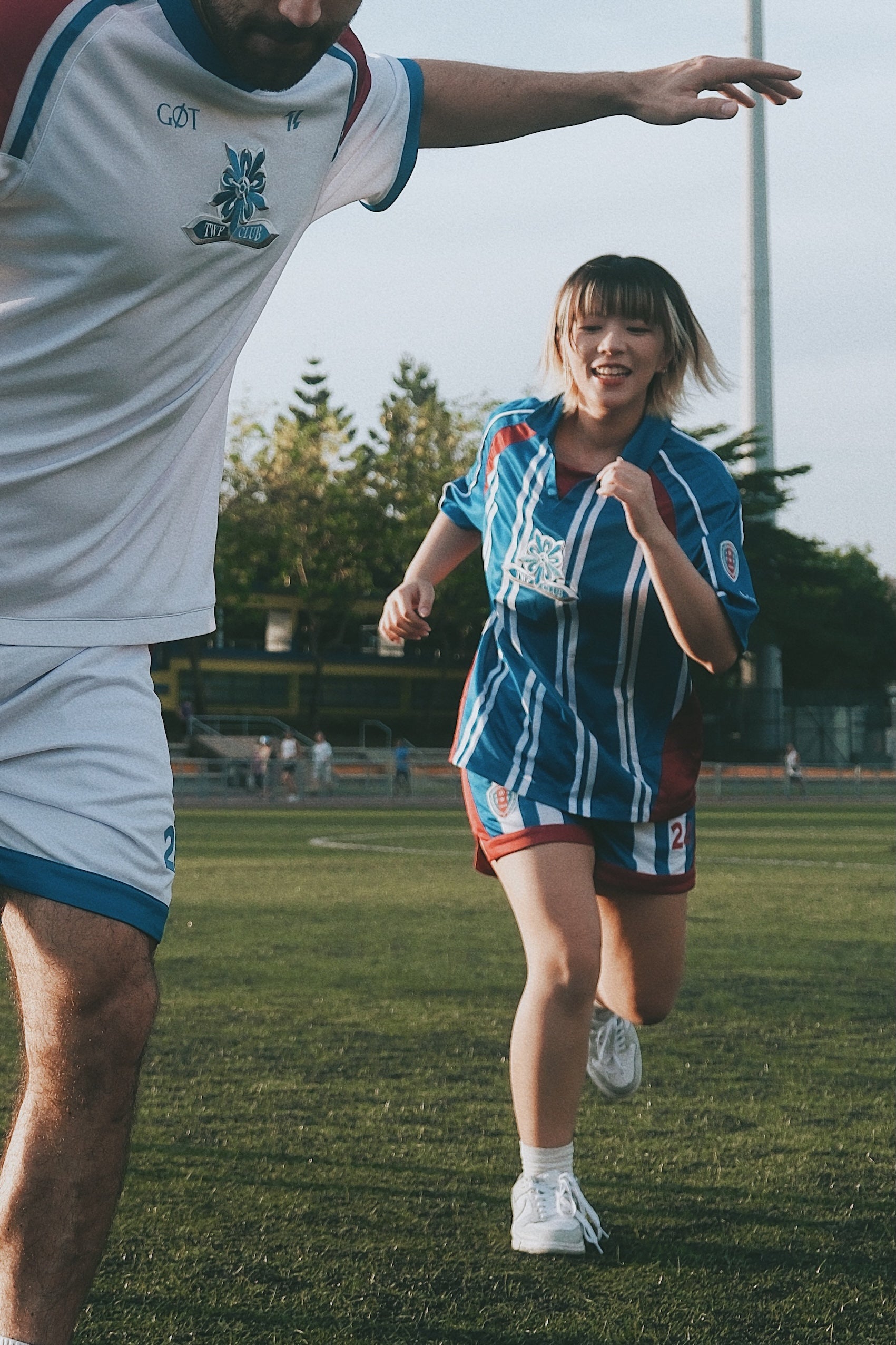 Taiwan France Club 女版條紋短褲