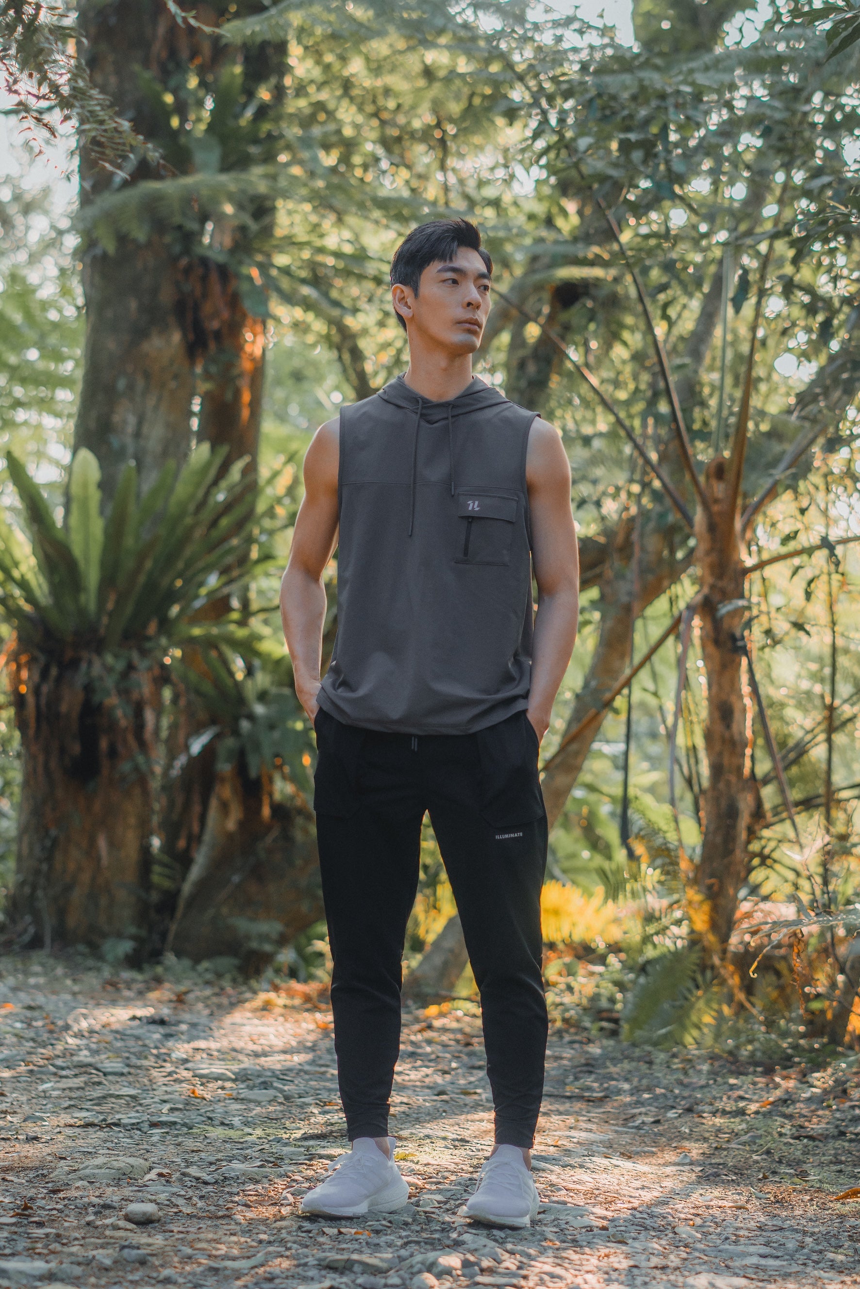 4D-STRETCH™ OD 抗皺連帽背心