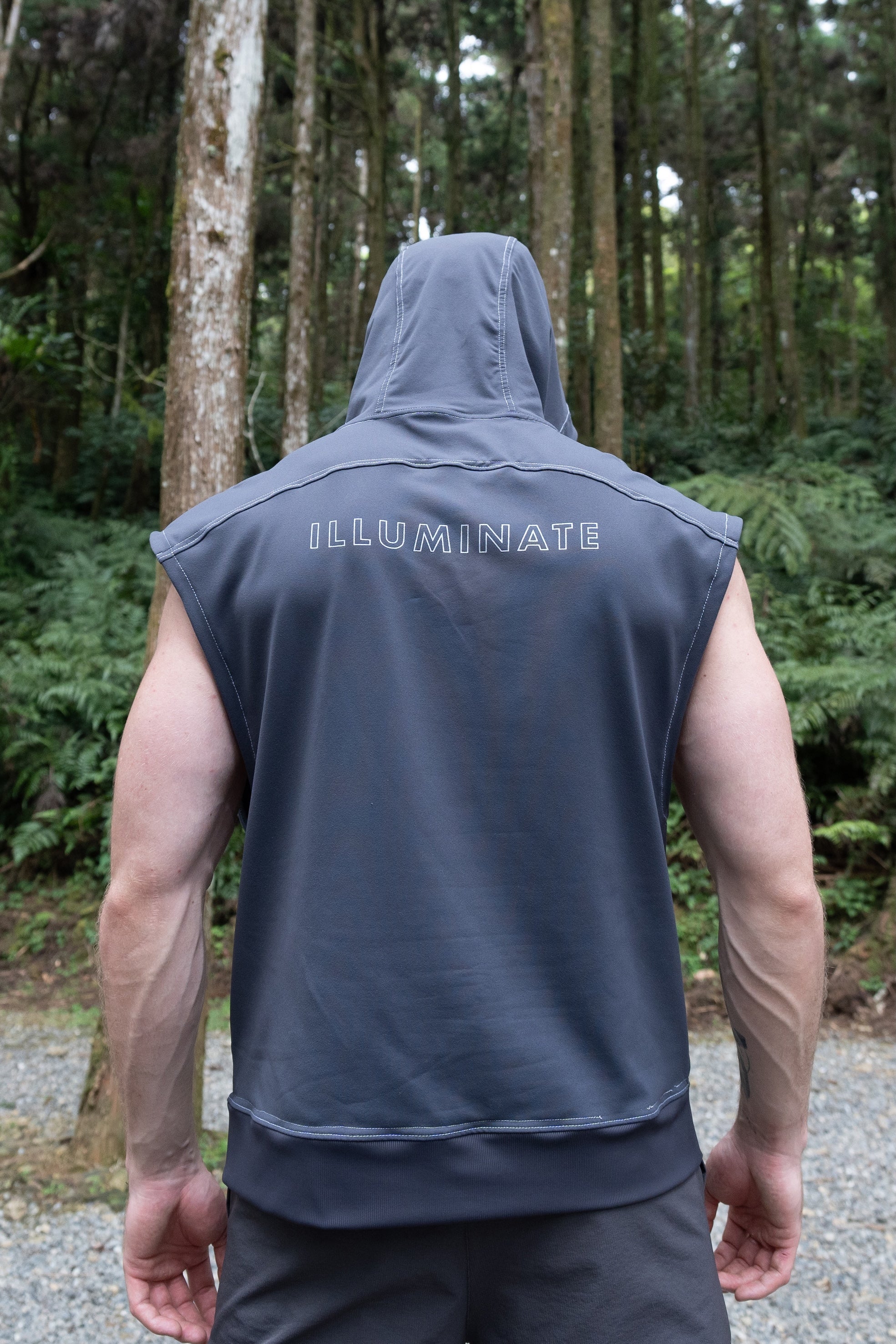 SPANDEX+™ 經典連帽格鬥背心