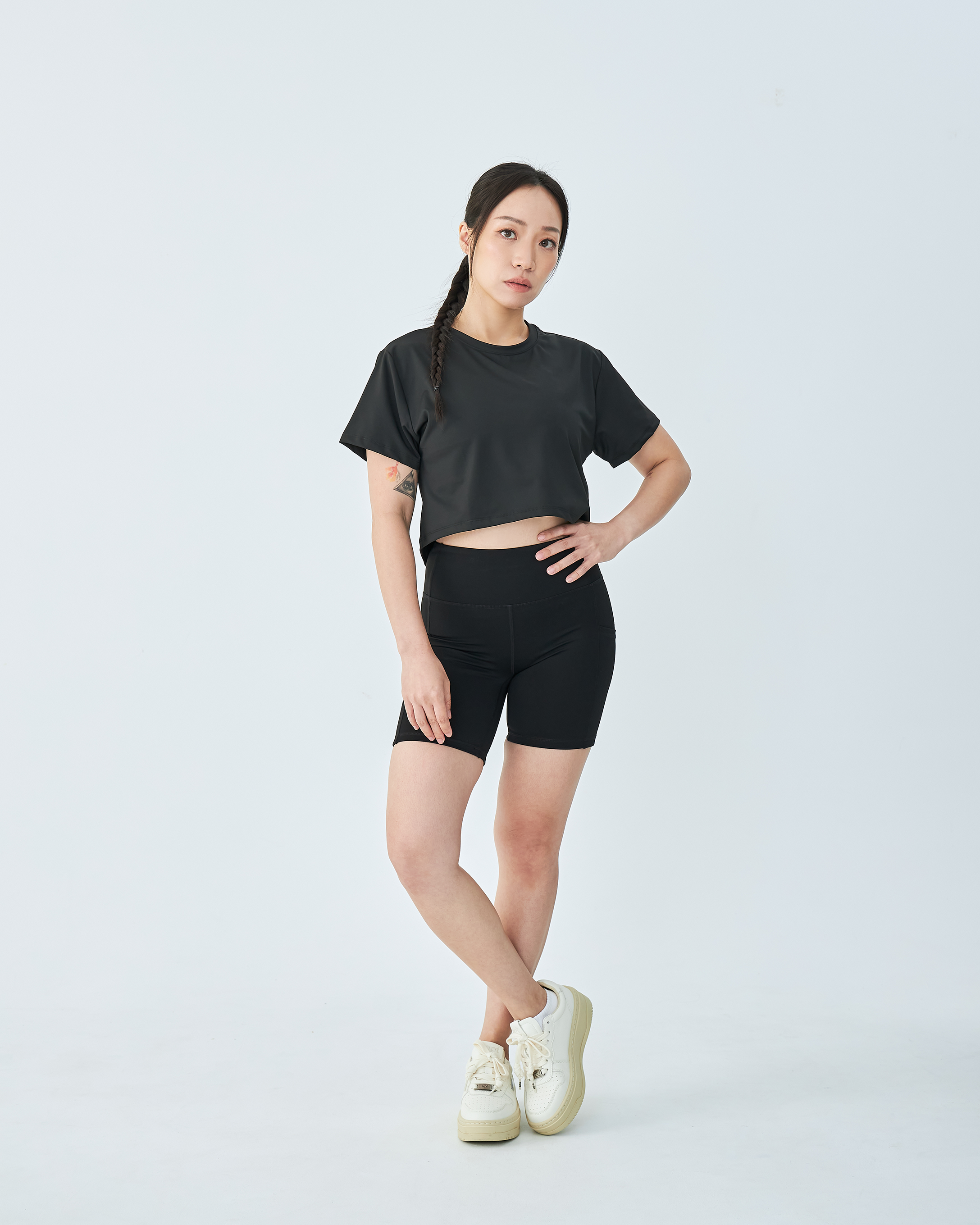 Flex+™ 女版寬鬆短版短袖