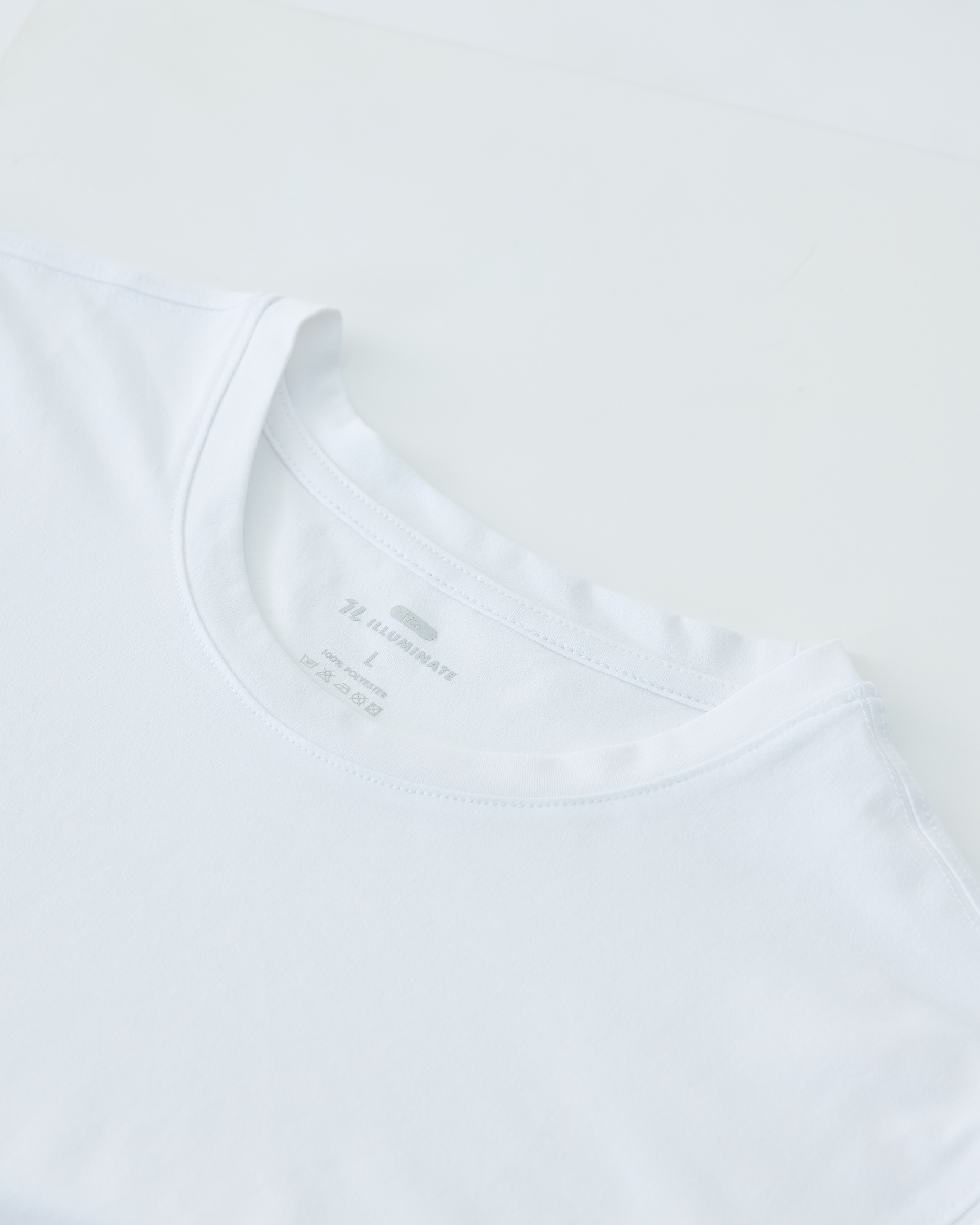 Flex™ 仿棉素色短袖