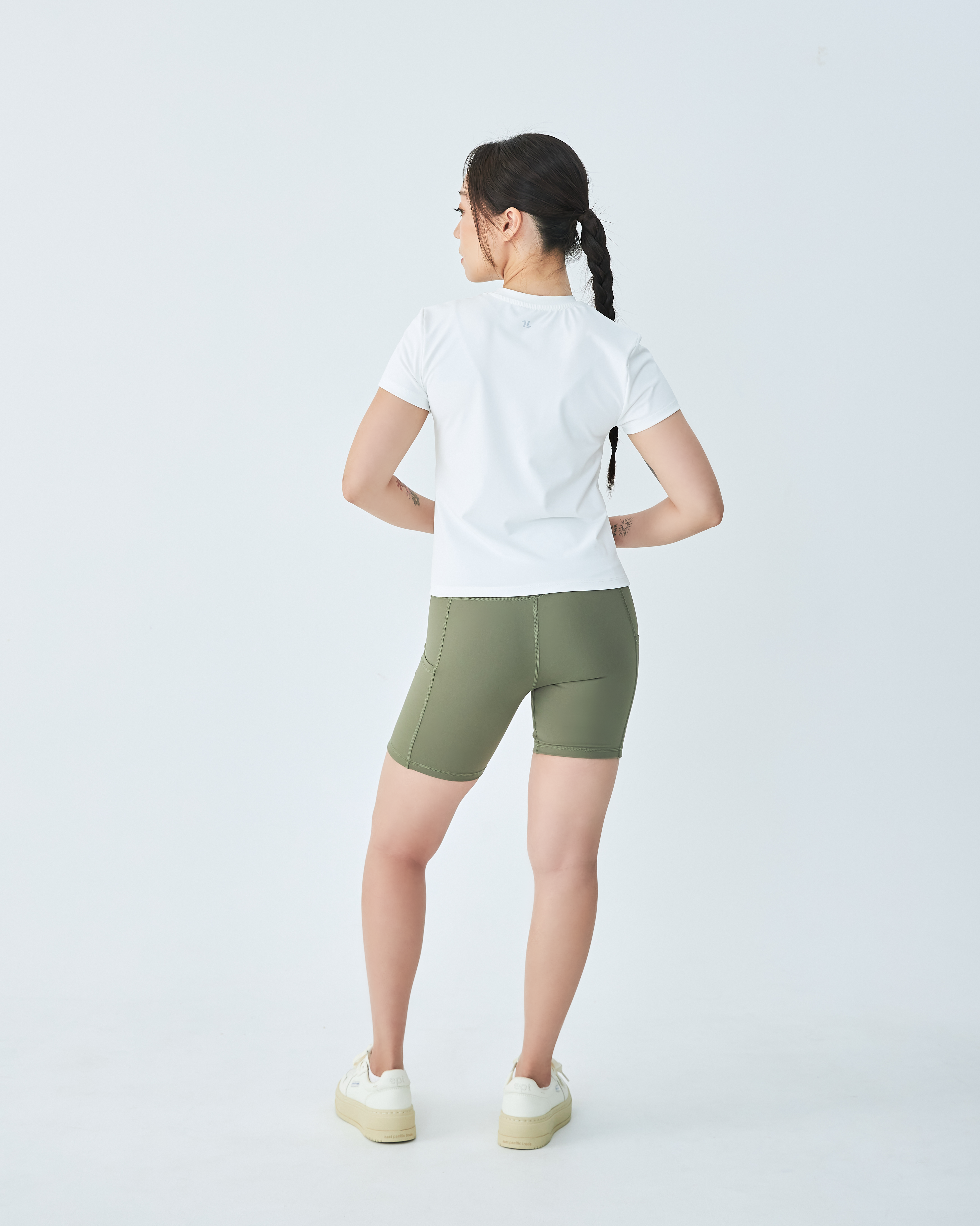 Flex+™ 女版合身長版短袖