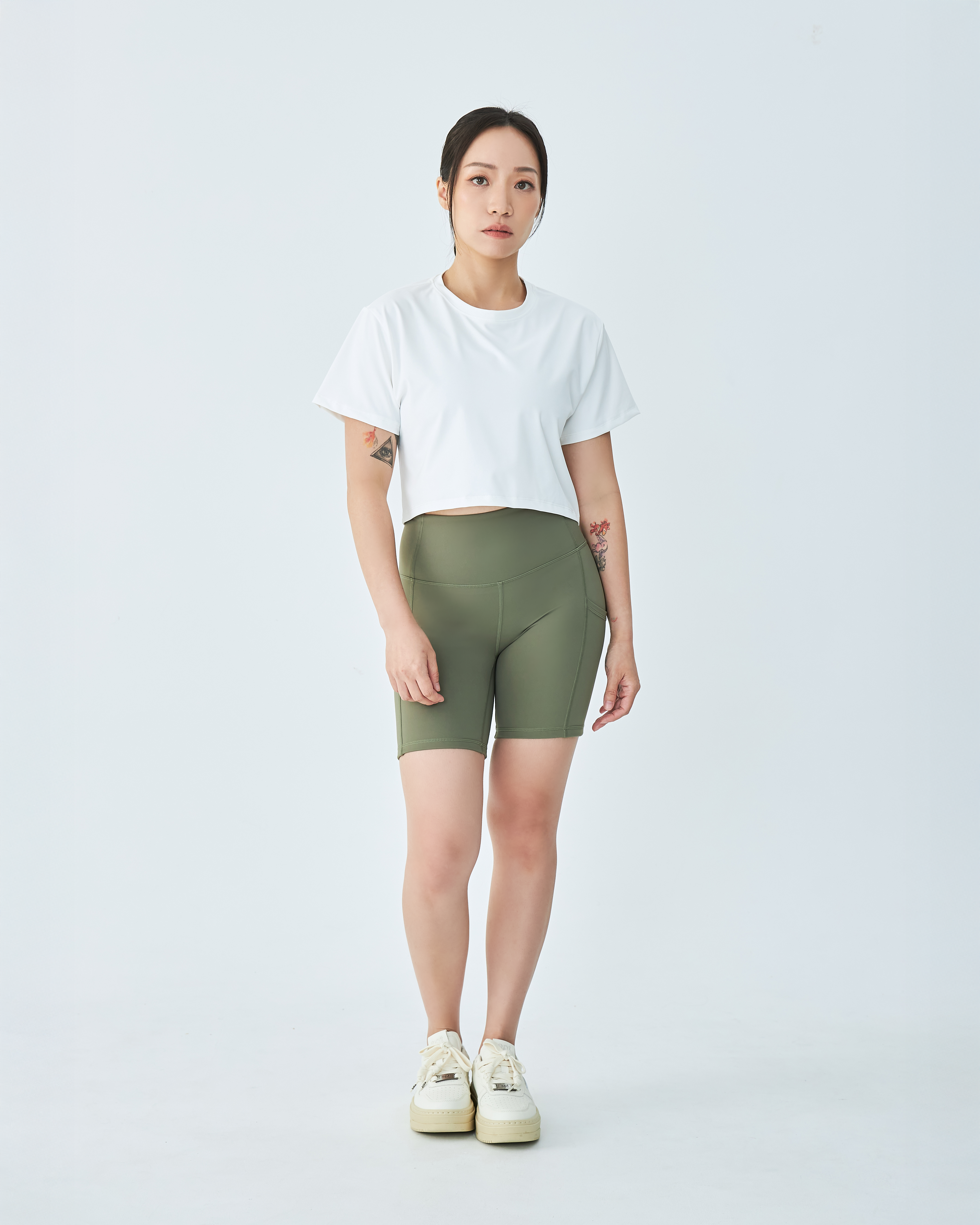 Flex+™ 女版寬鬆短版短袖