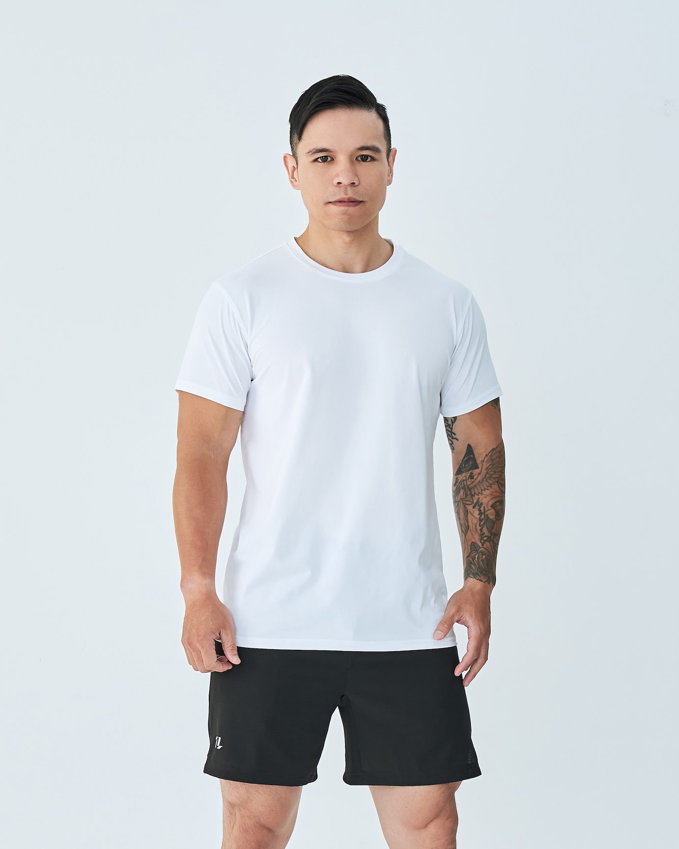Flex™ 仿棉素色短袖