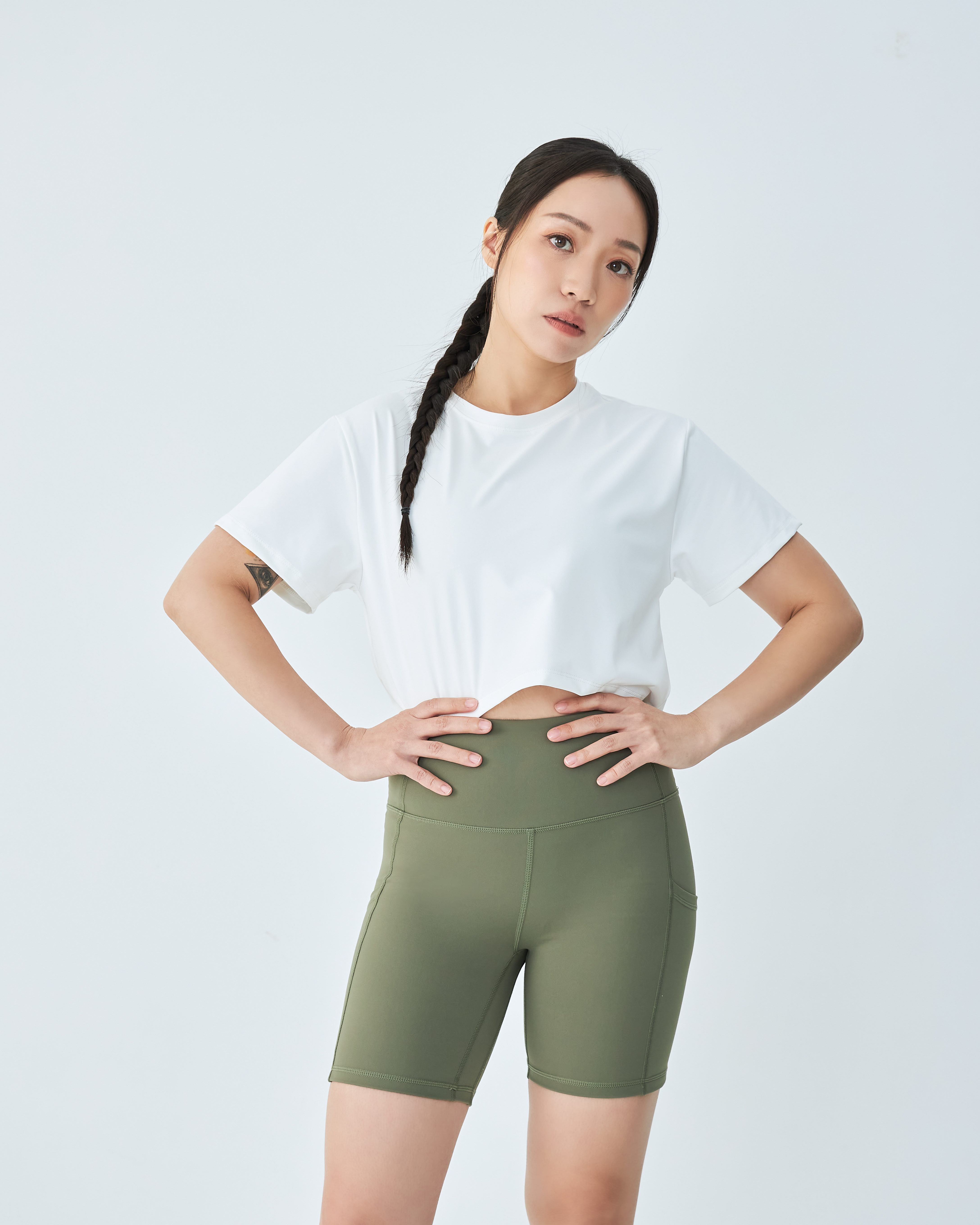 Flex+™ 女版寬鬆短版短袖