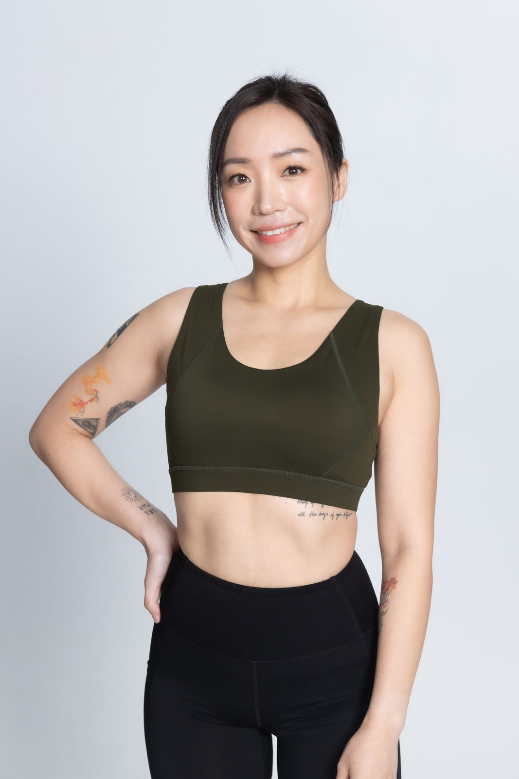 SPANDEX+™ 裸感包覆短版 Bra Top