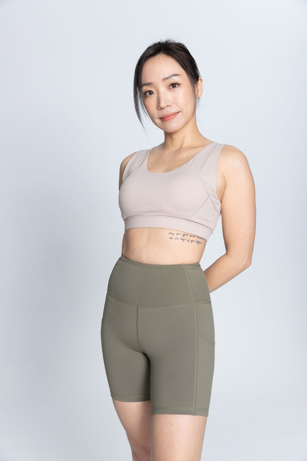 SPANDEX+™ 裸感包覆短版 Bra Top