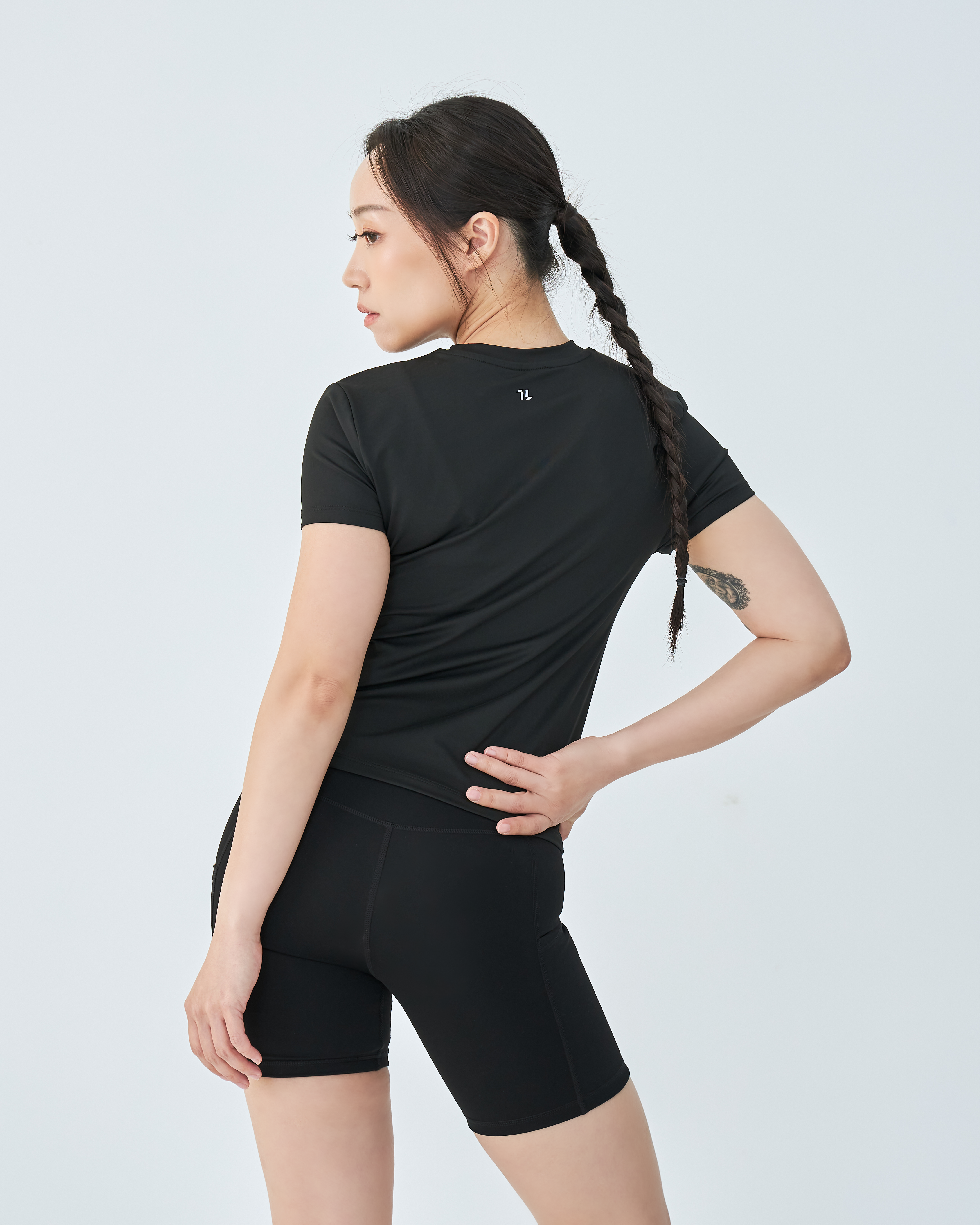 Flex+™ 女版合身長版短袖