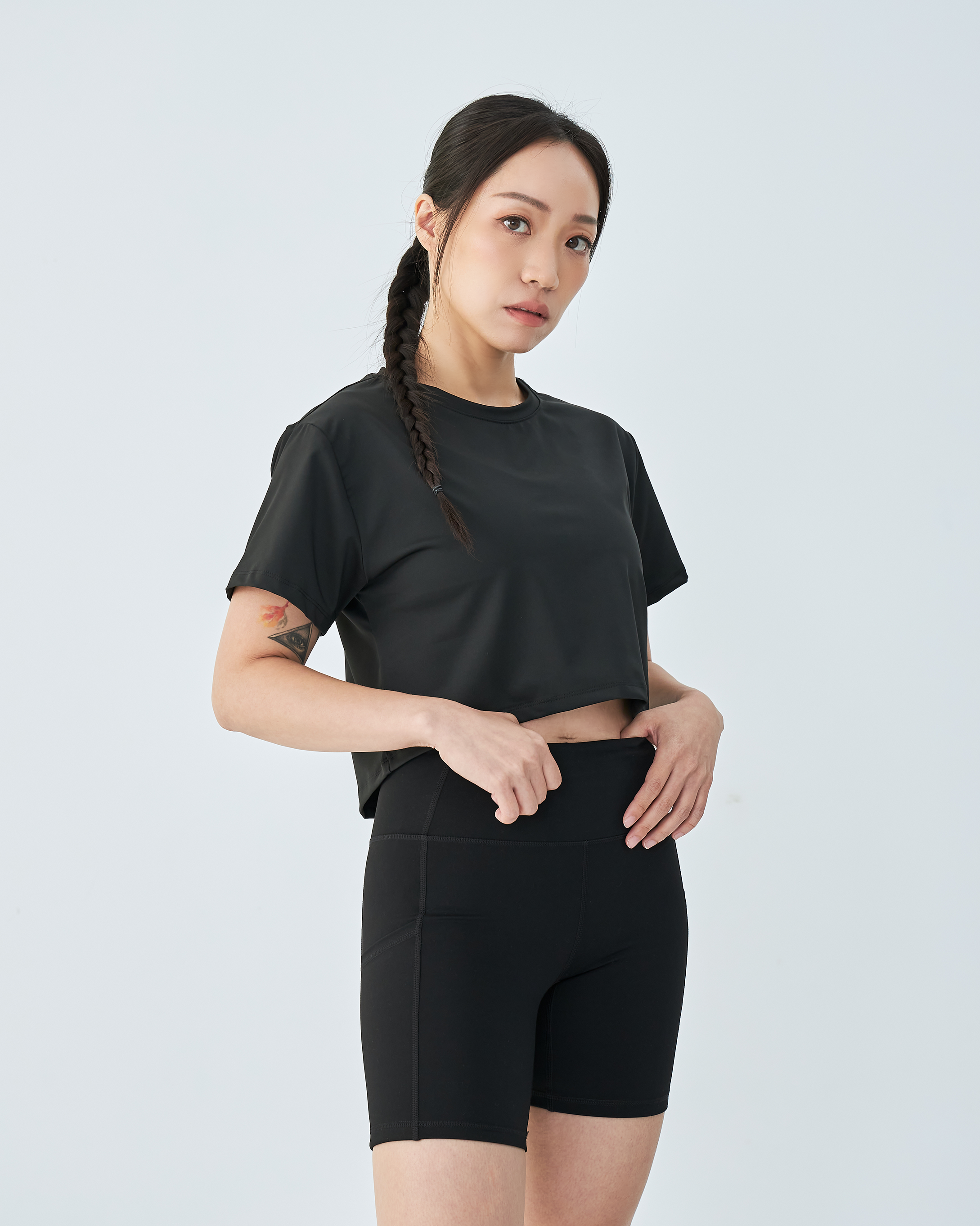Flex+™ 女版寬鬆短版短袖