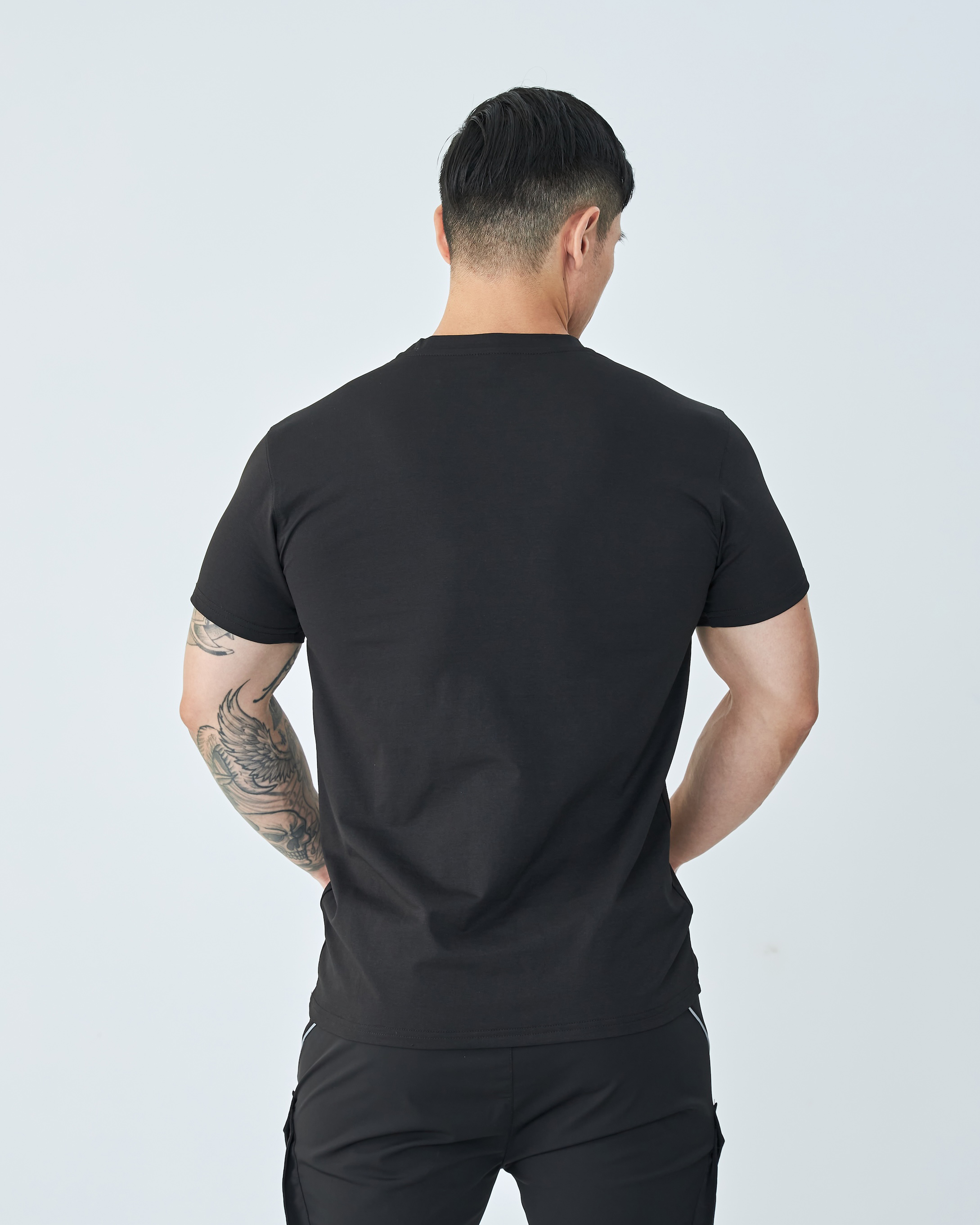 Flex™ 仿棉素色短袖