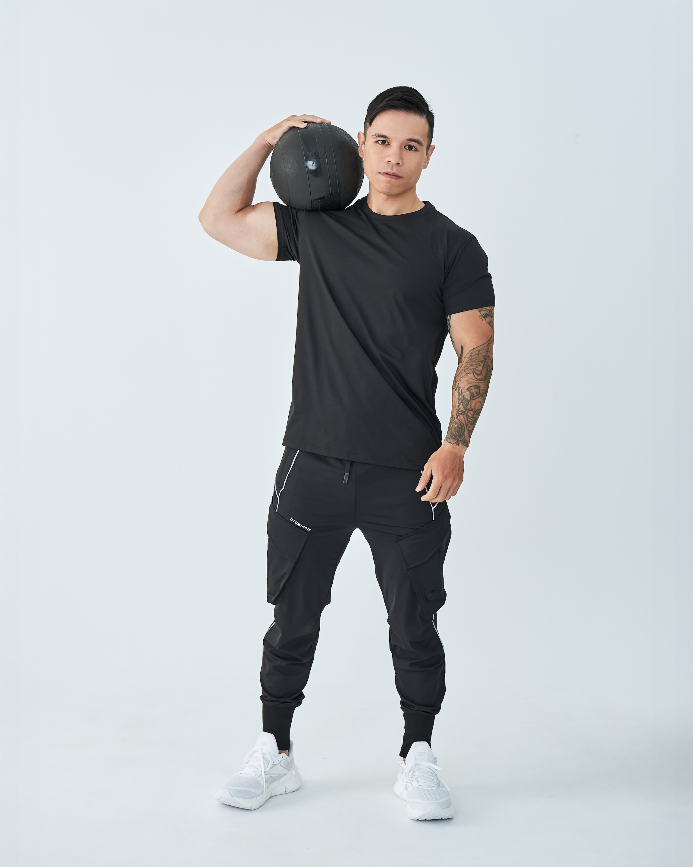 Flex™ 仿棉素色短袖