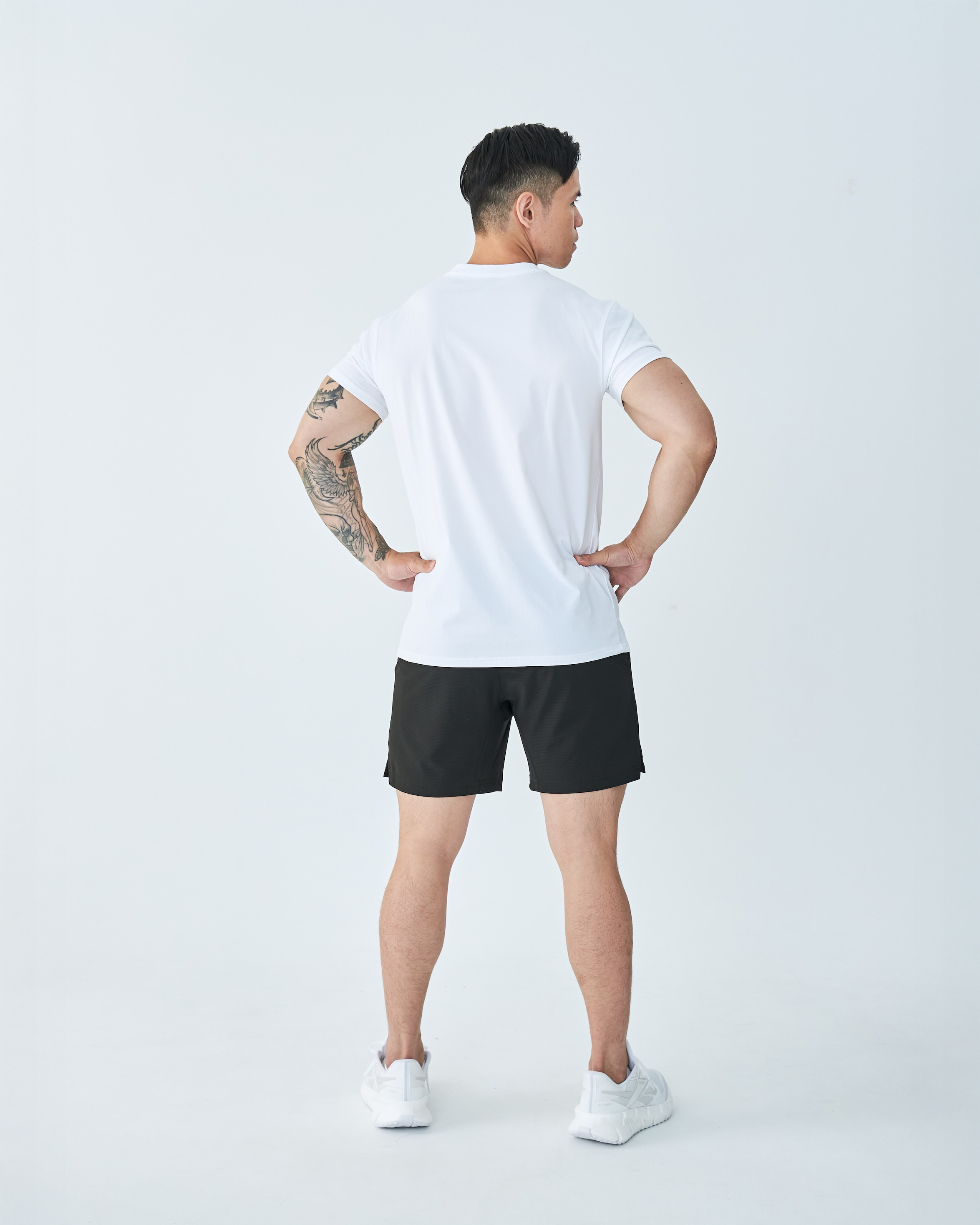 Flex™ 仿棉素色短袖