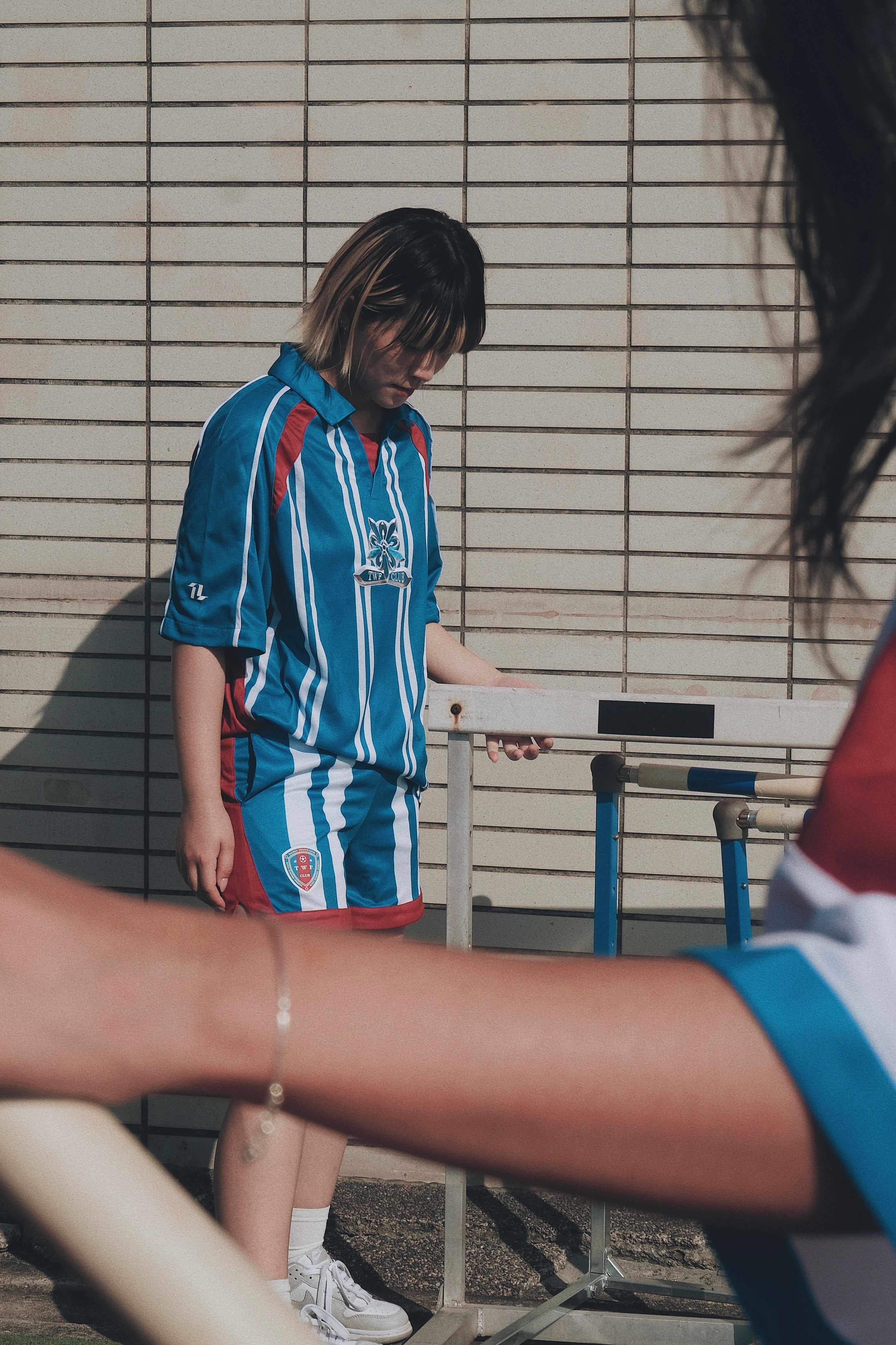 Taiwan France Club 翻領條紋隊服