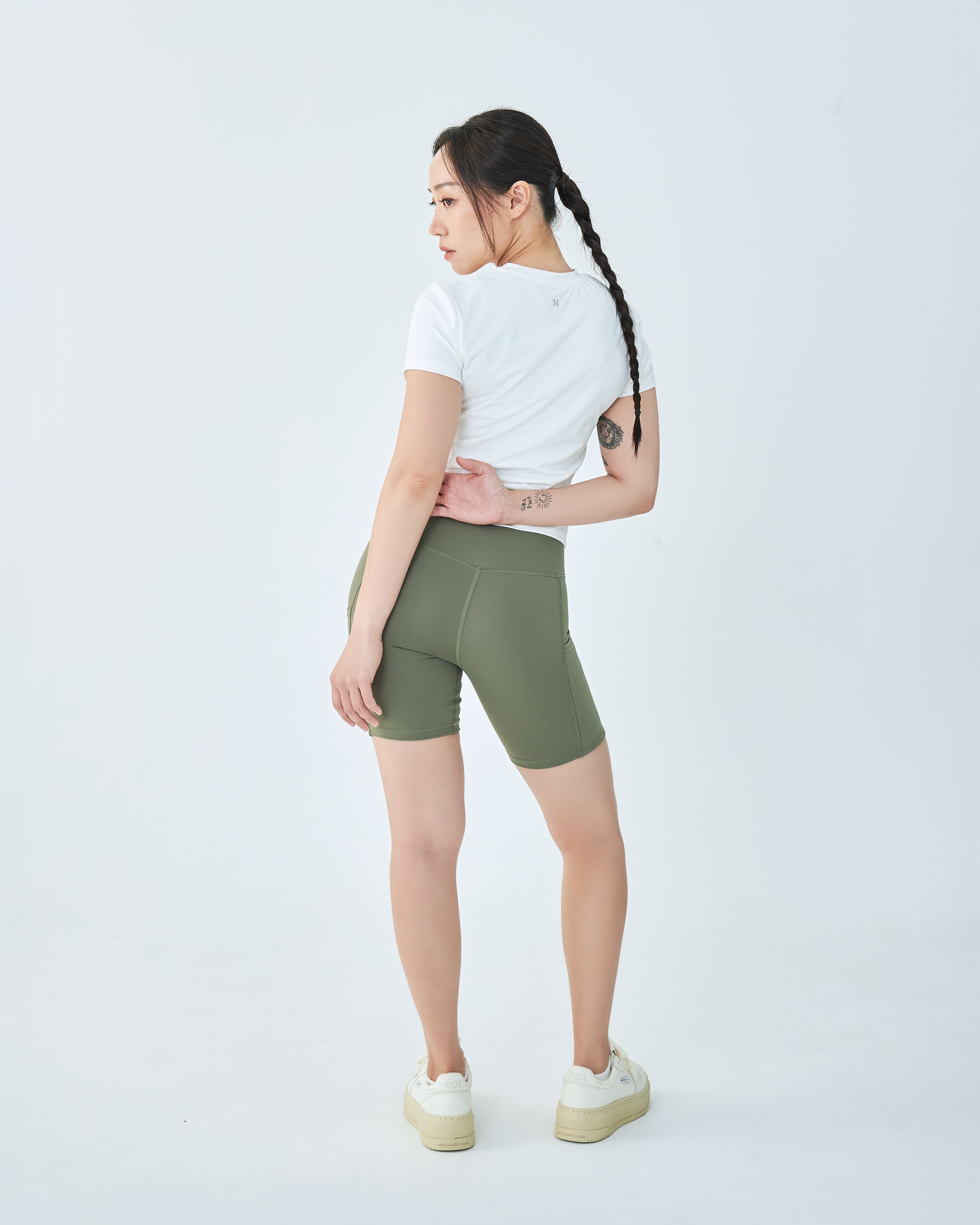 Flex+™ 女版合身長版短袖
