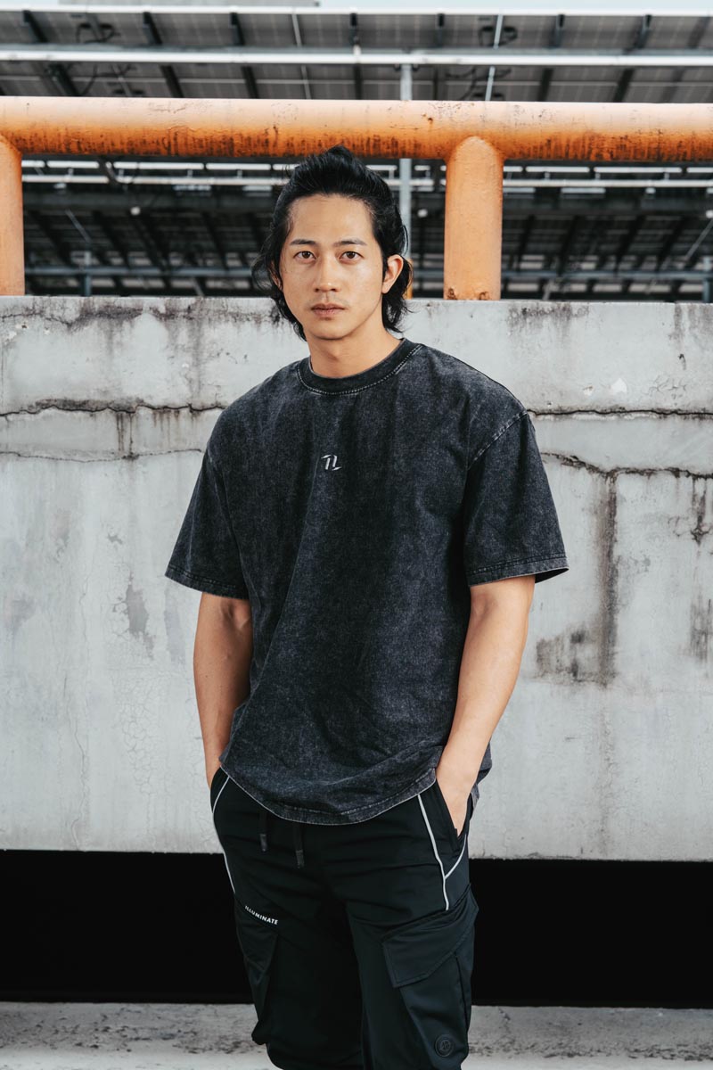 Flex™ Oversized洗舊短袖