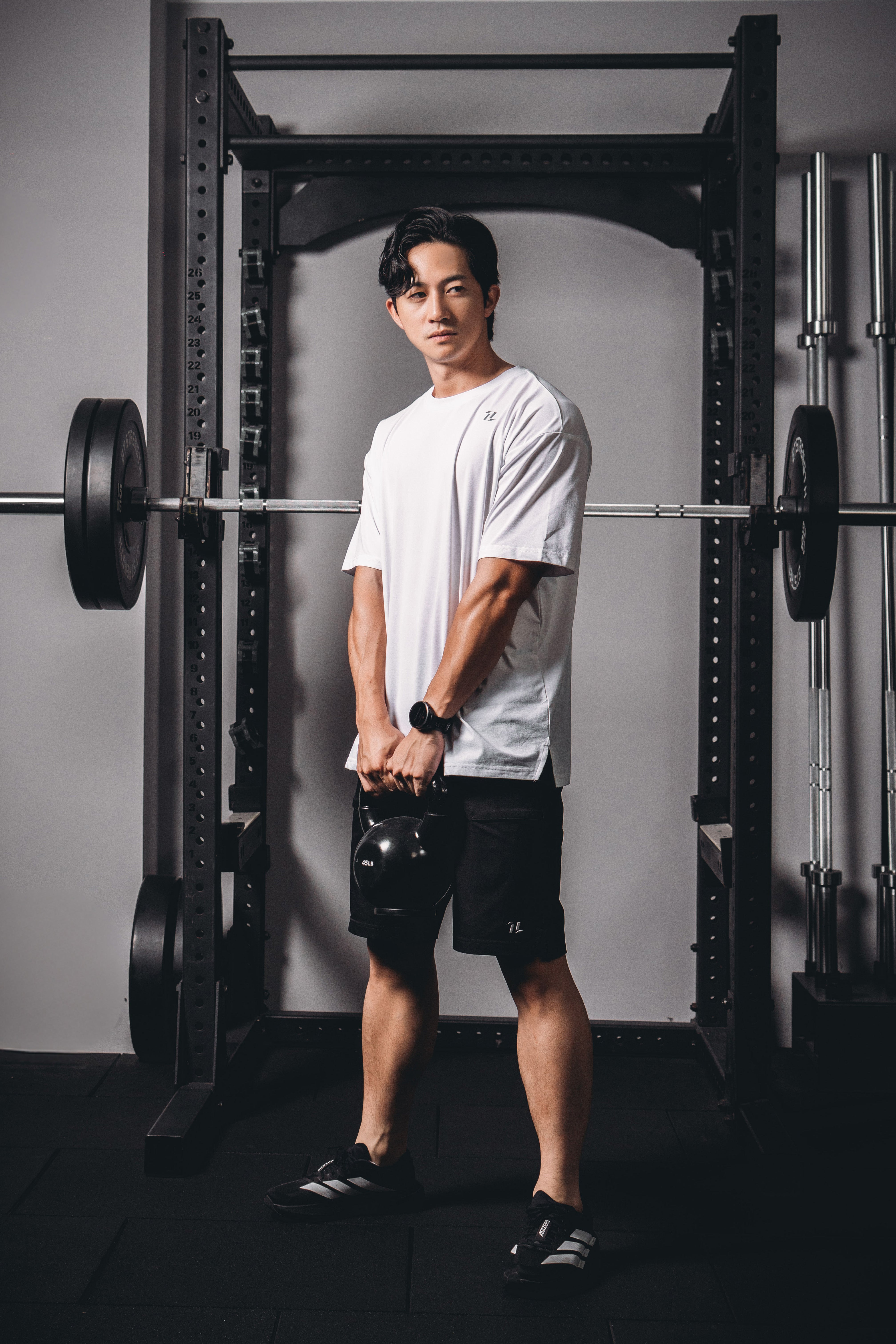 Flex™ OVERSIZED仿棉落肩短袖