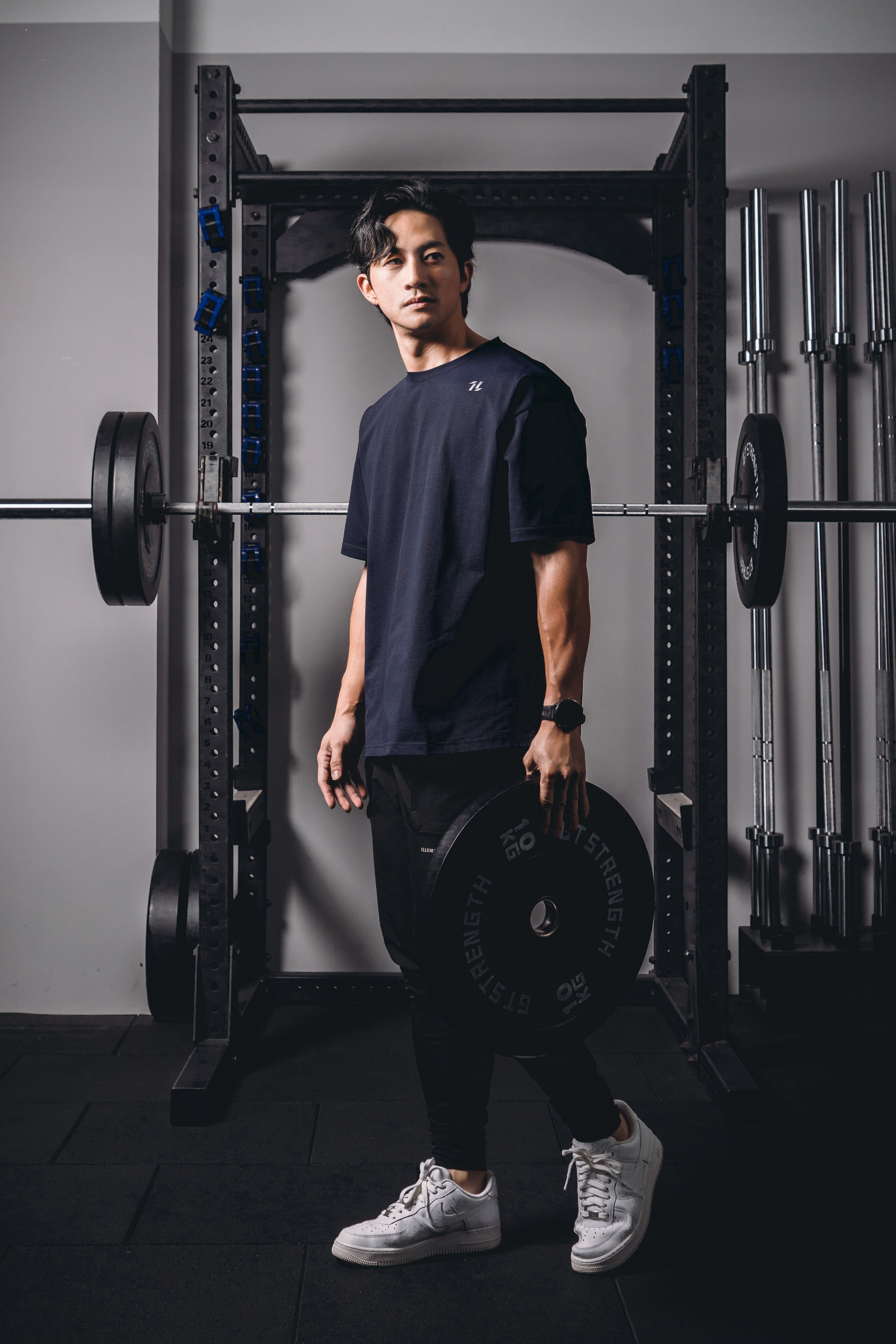 Flex™ OVERSIZED仿棉落肩短袖