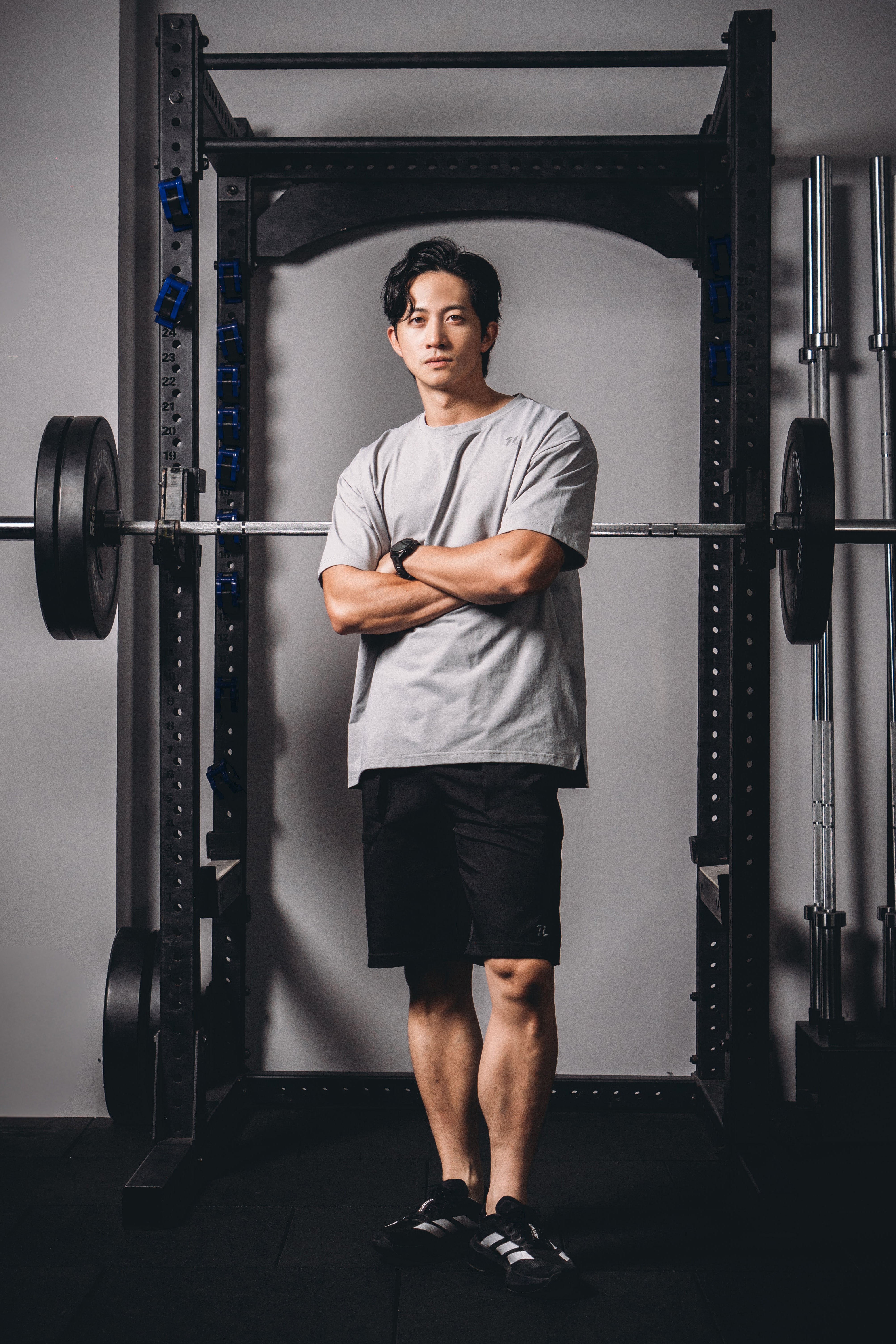 Flex™ OVERSIZED仿棉落肩短袖