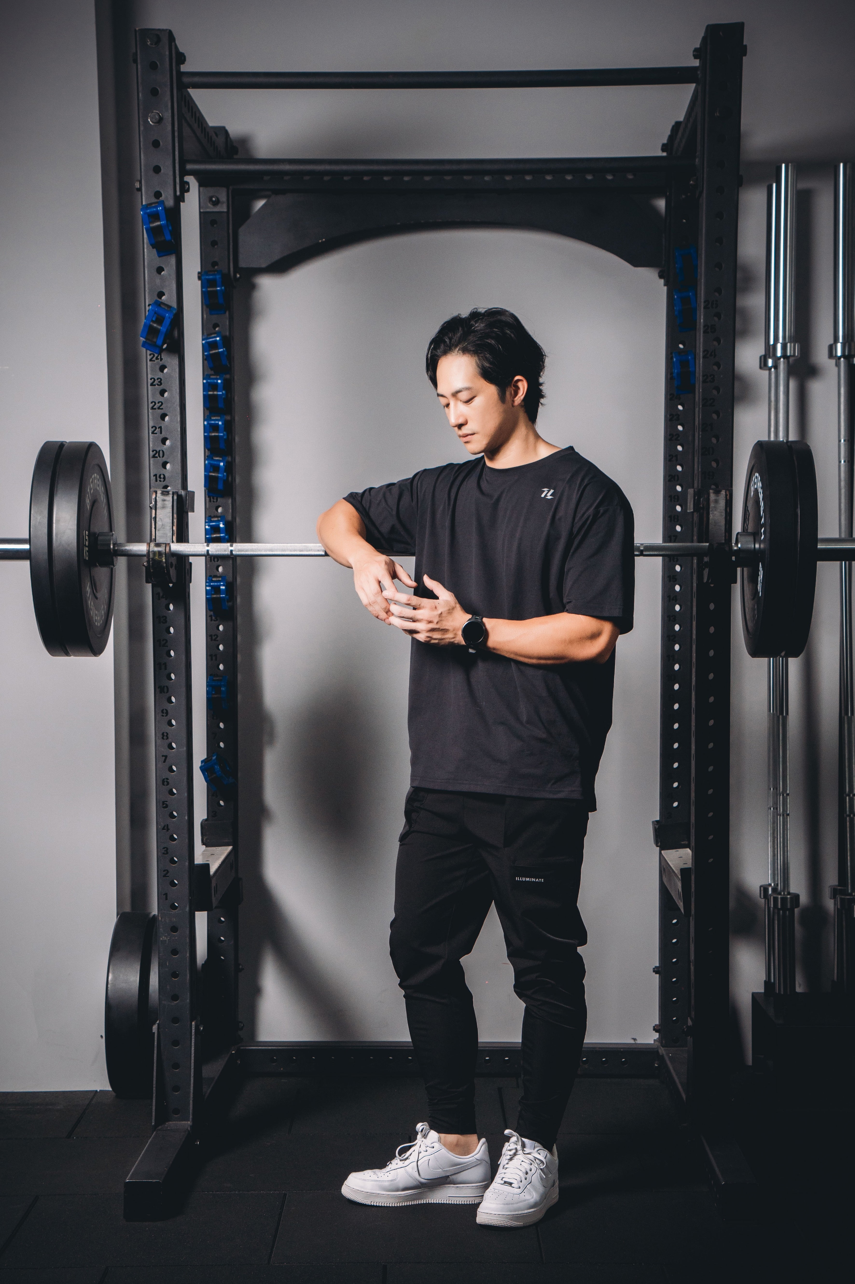 Flex™ OVERSIZED仿棉落肩短袖