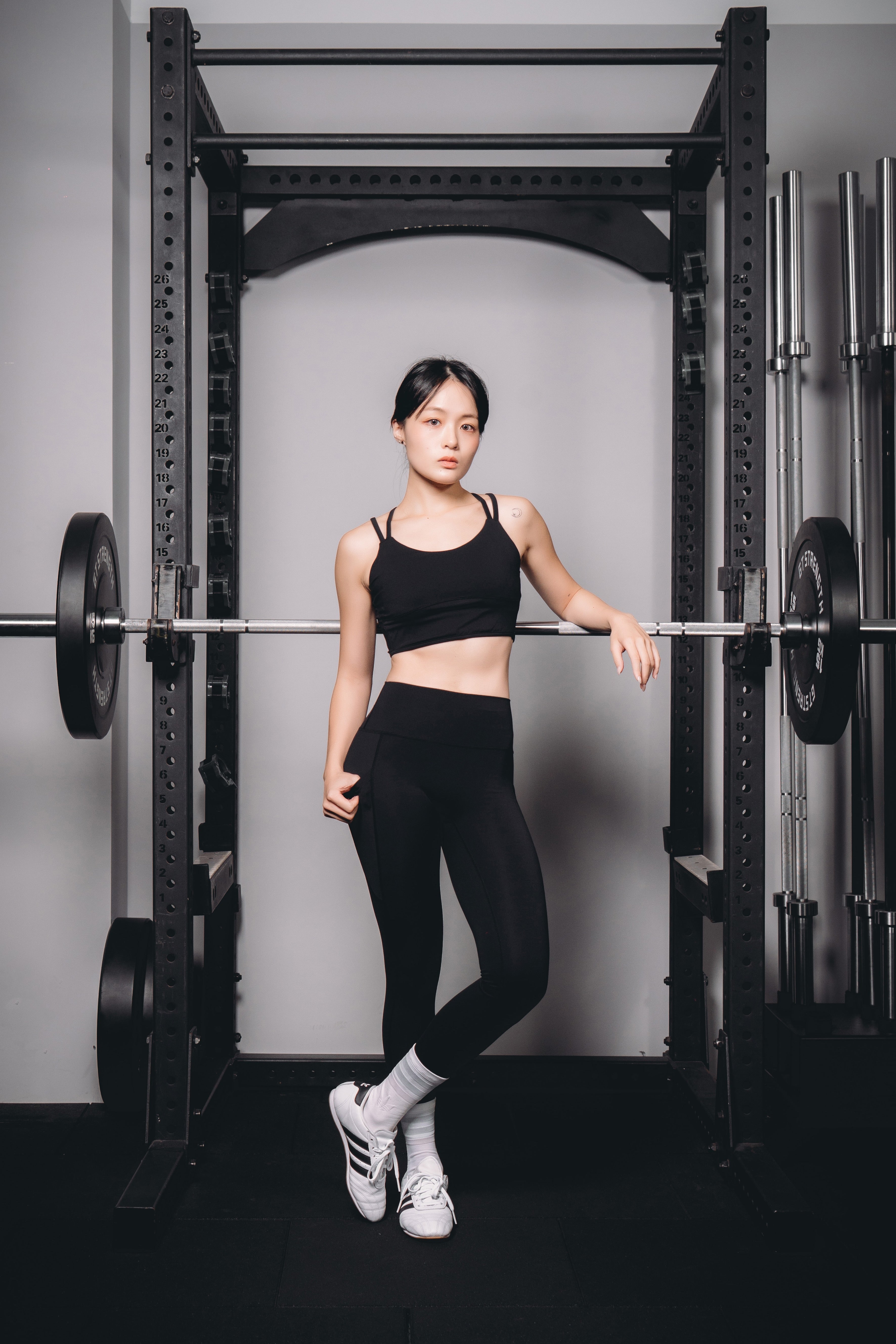 SPANDEX+™ 長版細肩帶Bra top