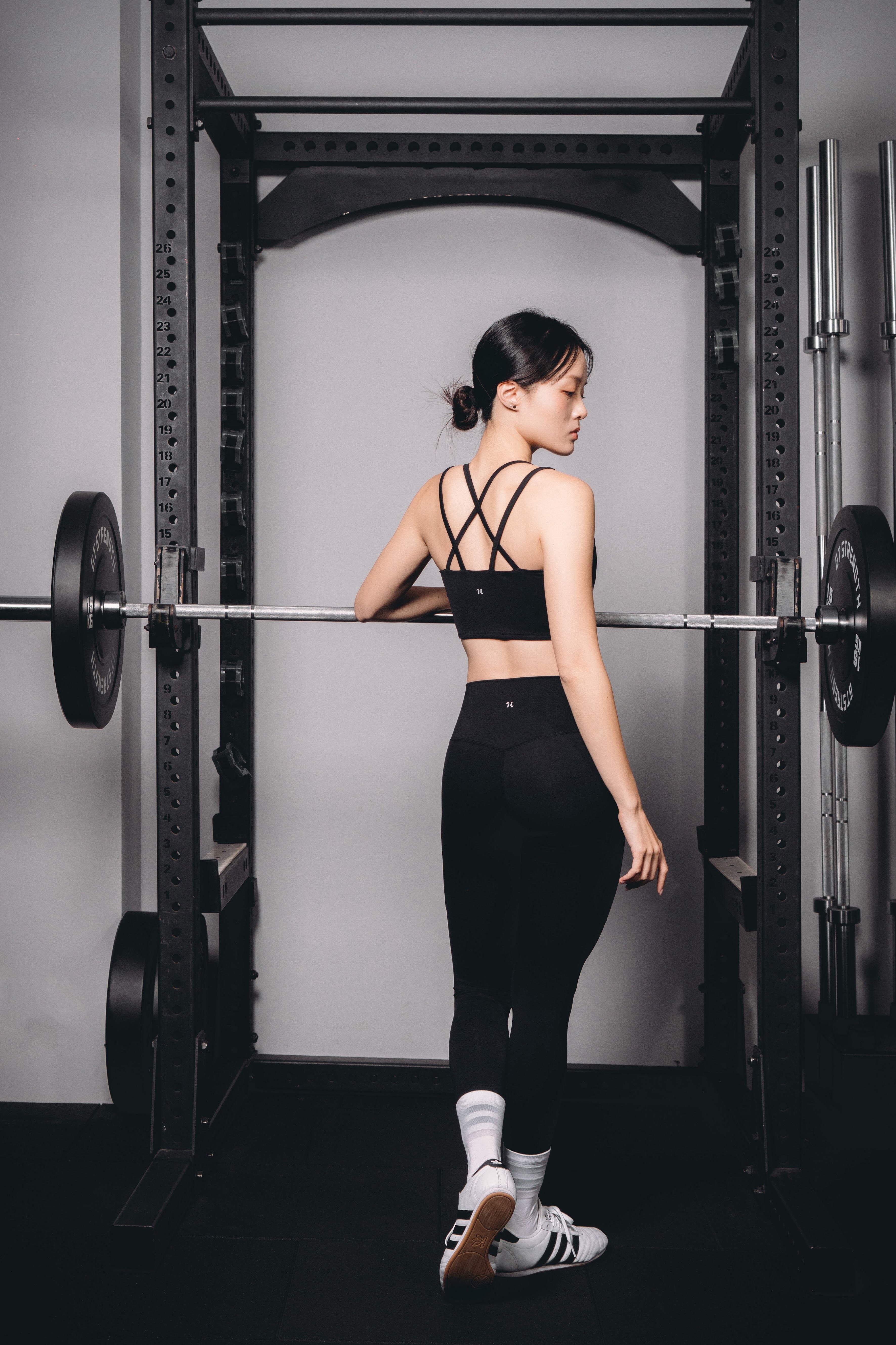 SPANDEX+™ 長版細肩帶Bra top