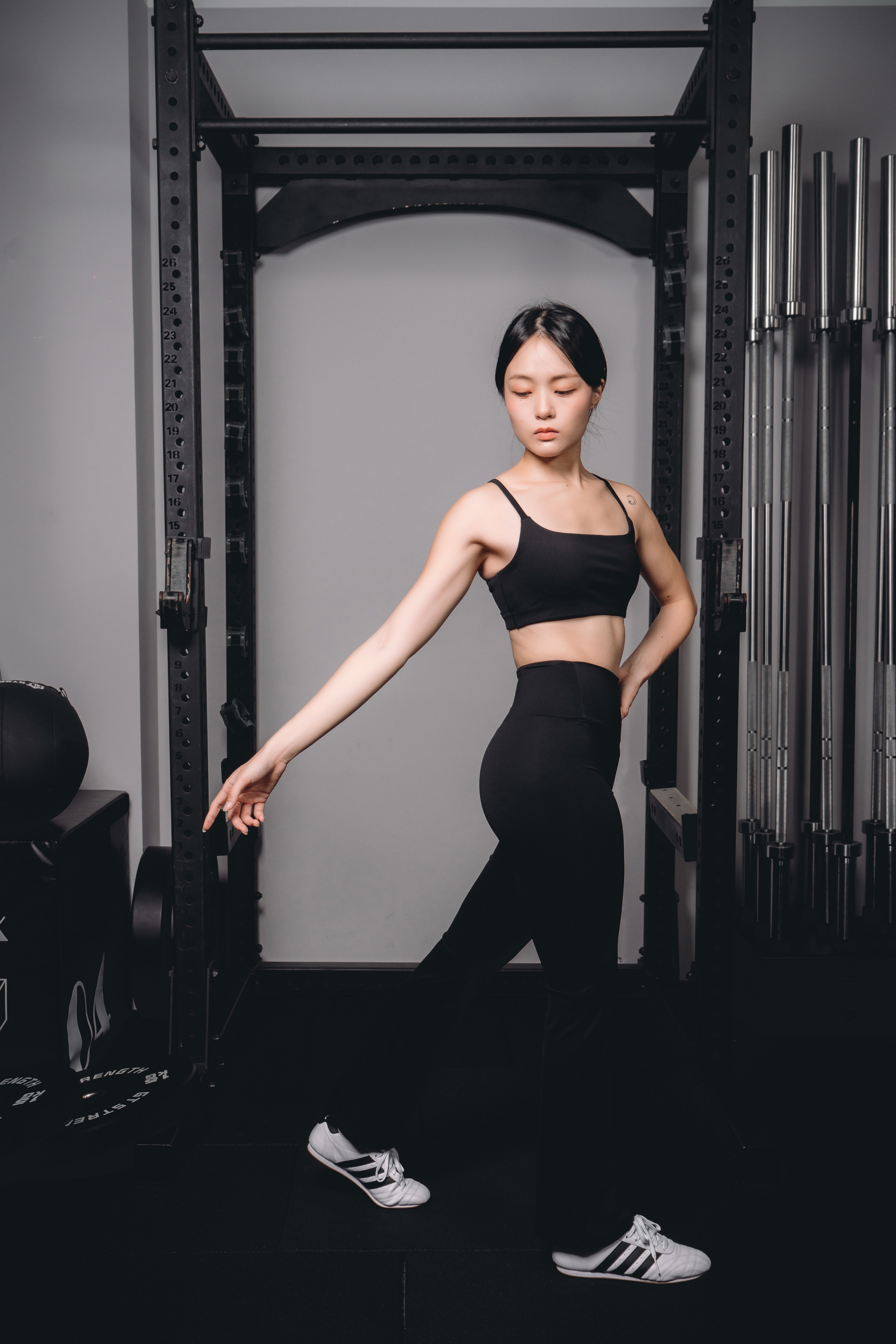 SPANDEX+™ 短版細肩帶Bra top