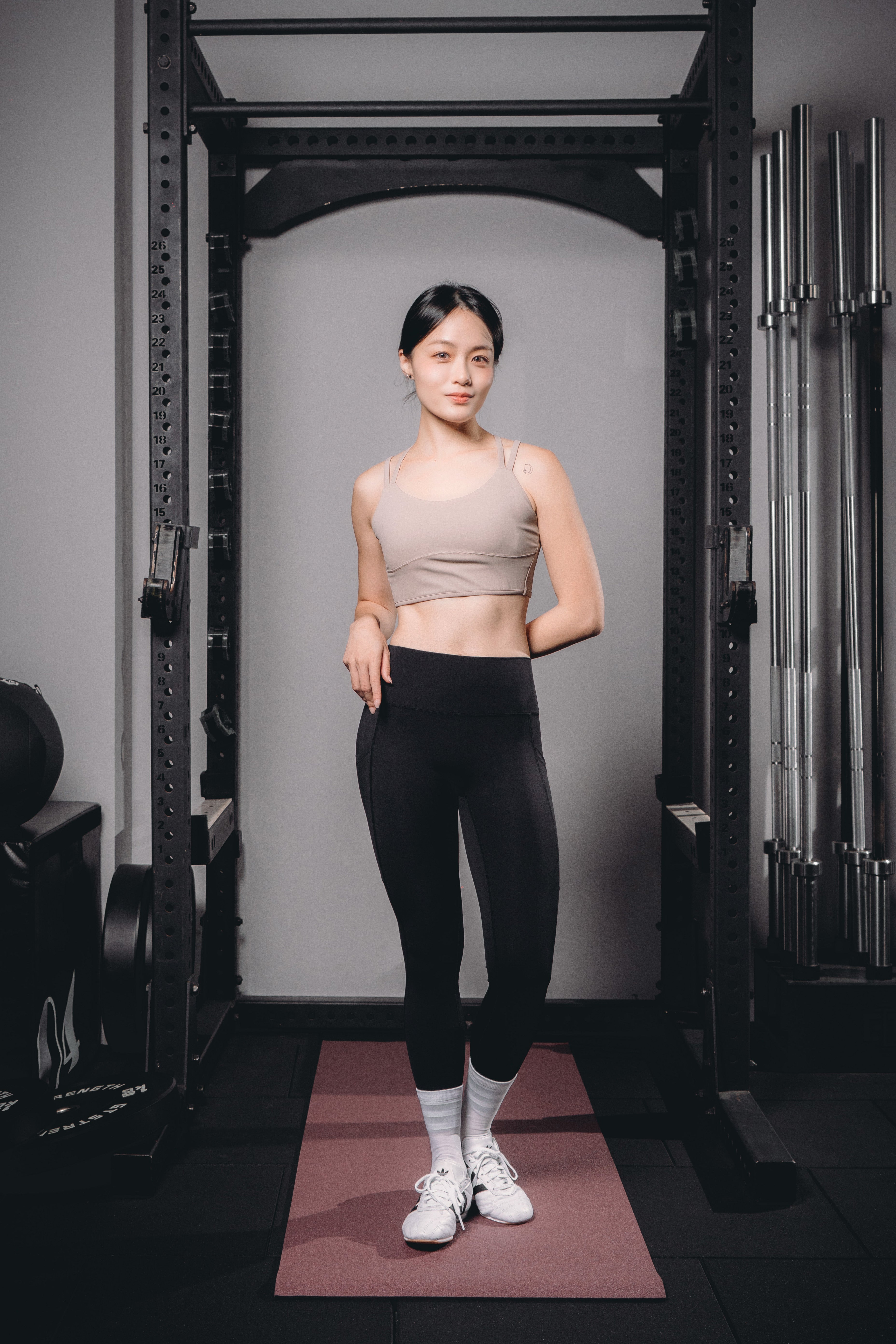 SPANDEX+™ 長版細肩帶Bra top