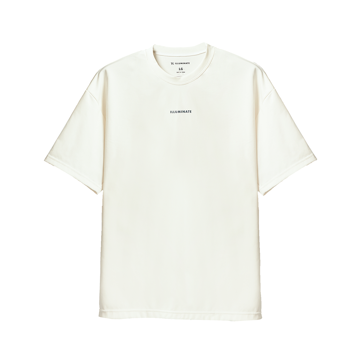 QUANTUM™ Oversize 短袖上衣 - 牛奶白